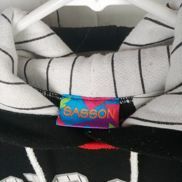 Intage Womans Med 10/12 Sasson Hoodie Sweatshirt - Picture 5 of 8